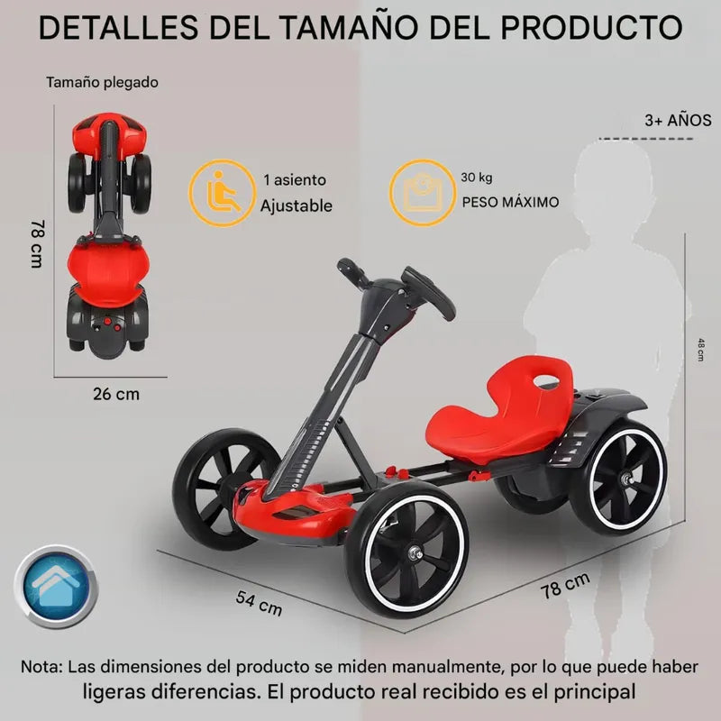 Go Kart Rojo