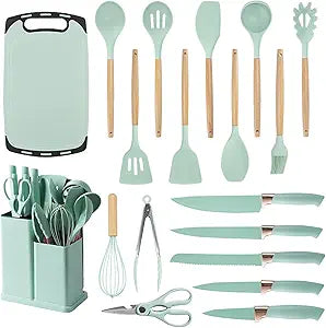 Set Utensilios De Cocina Mas Cuchillos