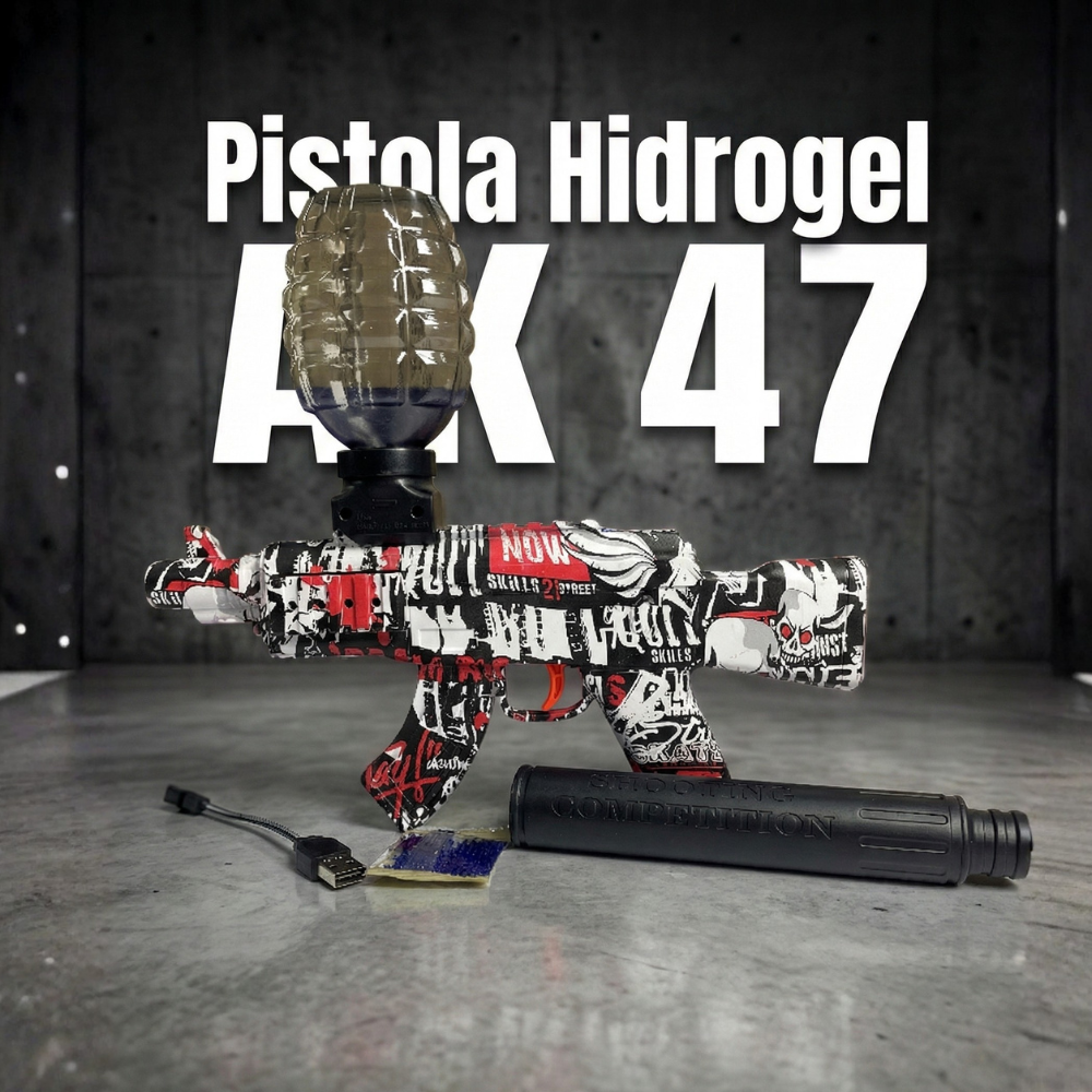Pistola Hidrogel AK 47