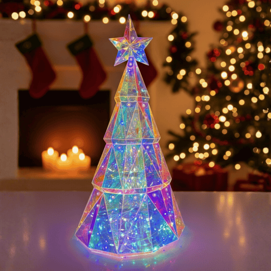 Lampara Puzzle Armable Led Navidad