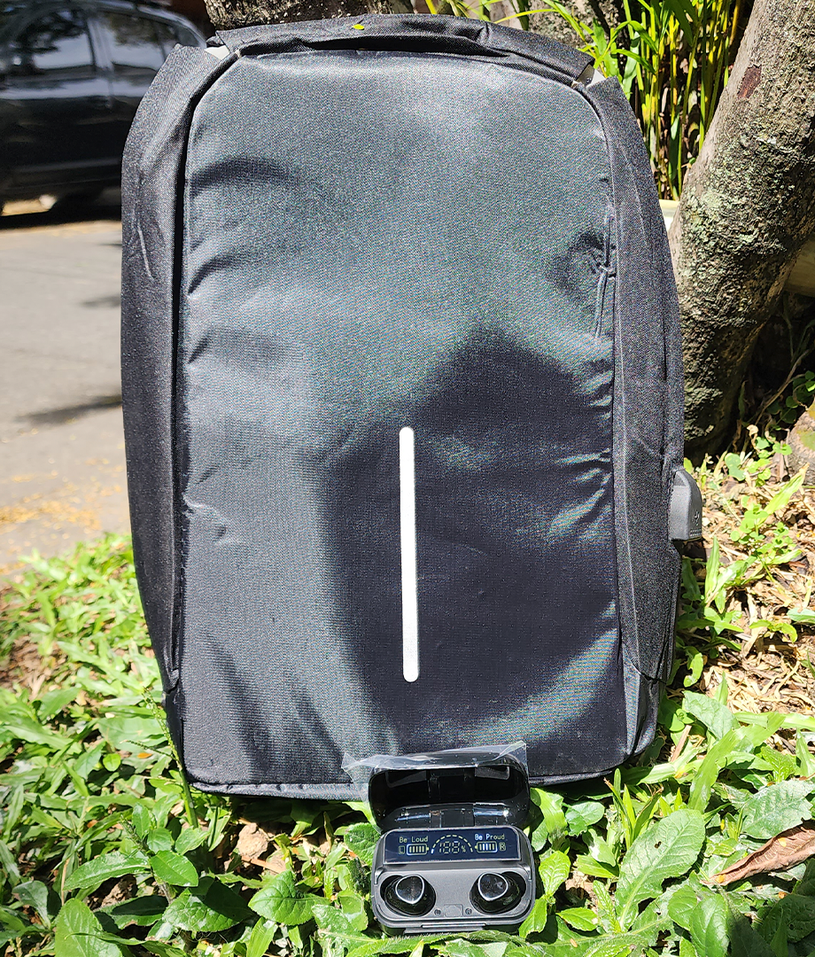 Audífonos + Bolso Antirrobo