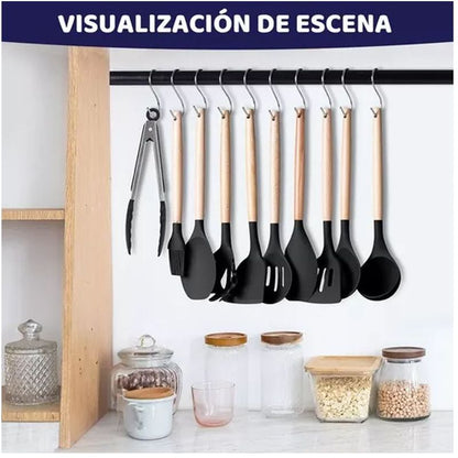 Set Utensilios De Cocina Mas Cuchillos